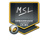 Artwork for Sticker | MSL | Cluj-Napoca 2015
