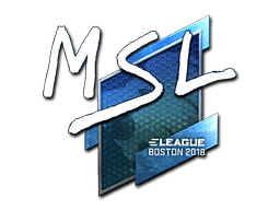 Sticker | MSL | Boston 2018