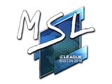 Artwork for Sticker | MSL (Foil) | Boston 2018