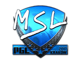 Artwork for Sticker | MSL (Foil) | Krakow 2017