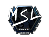 Artwork for Sticker | MSL (Foil) | London 2018