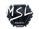 Artwork for Sticker | MSL | London 2018