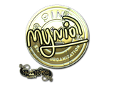 Artwork for Sticker | mynio (Gold) | Paris 2023