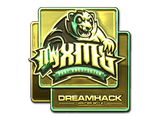 Artwork for Sticker | myXMG (Gold) | DreamHack 2014