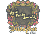 Artwork for Sticker | mzinho | Budapest 2025