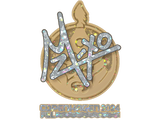 Artwork for Sticker | mzinho (Glitter) | Copenhagen 2024