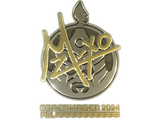 Artwork for Sticker | mzinho (Gold) | Copenhagen 2024