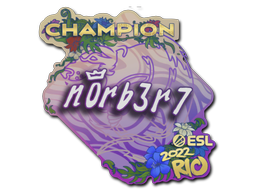 Sticker | n0rb3r7 | Rio 2022