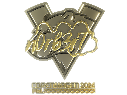 Sticker | n0rb3r7 (Gold) | Copenhagen 2024