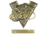 Artwork for Sticker | n0rb3r7 (Gold) | Copenhagen 2024