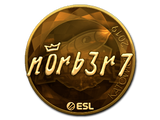 Sticker | n0rb3r7 (Gold) | Katowice 2019