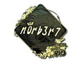 Artwork for Sticker | n0rb3r7 (Gold) | Rio 2022