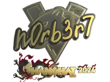 Artwork for Sticker | n0rb3r7 (Gold) | Shanghai 2024