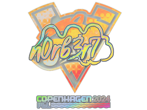Sticker | n0rb3r7 (Holo) | Copenhagen 2024