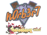 Artwork for Sticker | n0rb3r7 (Holo) | Shanghai 2024