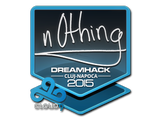 Artwork for Sticker | n0thing | Cluj-Napoca 2015