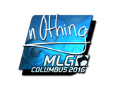 Artwork for Sticker | n0thing (Foil) | MLG Columbus 2016