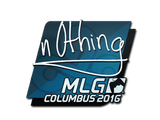 Artwork for Sticker | n0thing | MLG Columbus 2016