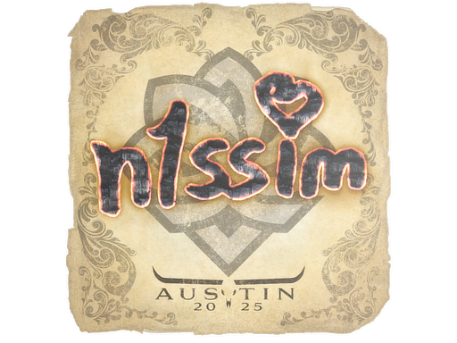 Sticker | n1ssim | Austin 2025