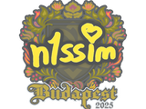 Artwork for Sticker | n1ssim | Budapest 2025