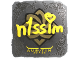 Artwork for Sticker | n1ssim (Foil) | Austin 2025