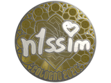 Artwork for Sticker | n1ssim (Foil) | Cologne 2026