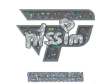 Artwork for Sticker | n1ssim (Glitter) | Copenhagen 2024