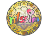 Artwork for Sticker | n1ssim (Holo) | Cologne 2026