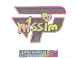 Artwork for Sticker | n1ssim (Holo) | Copenhagen 2024