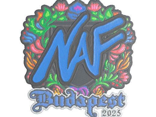 Sticker | NAF (Embroidered) | Budapest 2025