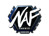 Artwork for Sticker | NAF (Foil) | London 2018