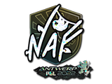 Artwork for Sticker | NAF (Glitter) | Antwerp 2022