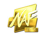 Artwork for Sticker | NAF (Gold) | Atlanta 2017