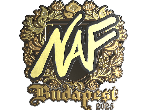Sticker | NAF (Gold) | Budapest 2025