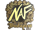 Artwork for Sticker | NAF (Gold) | Budapest 2025