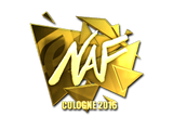 Artwork for Sticker | NAF (Gold) | Cologne 2016