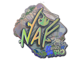 Artwork for Sticker | NAF (Holo) | Rio 2022