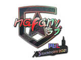 Artwork for Sticker | nafany (Holo) | Stockholm 2021