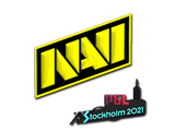 Artwork for Sticker | Natus Vincere (Foil) | Stockholm 2021