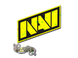 Artwork for Sticker | Natus Vincere (Glitter) | Paris 2023