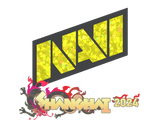 Artwork for Sticker | Natus Vincere (Glitter) | Shanghai 2024
