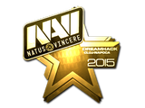 Artwork for Sticker | Natus Vincere (Gold) | Cluj-Napoca 2015