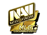 Artwork for Sticker | Natus Vincere (Gold) | MLG Columbus 2016