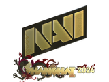 Artwork for Sticker | Natus Vincere (Gold) | Shanghai 2024
