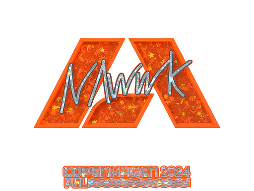 Sticker | nawwk (Glitter) | Copenhagen 2024