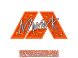 Artwork for Sticker | nawwk (Glitter) | Copenhagen 2024
