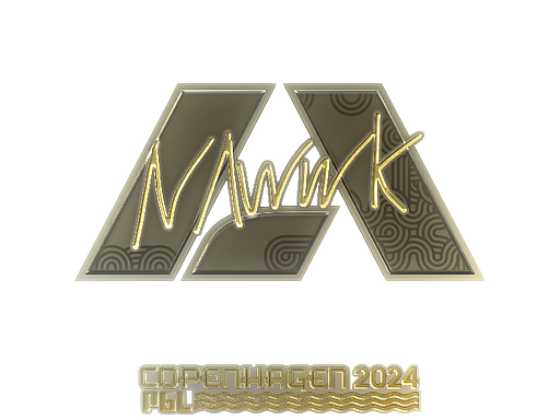 Sticker | nawwk (Gold) | Copenhagen 2024
