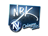 Artwork for Sticker | NBK- (Foil) | Cologne 2015