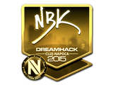 Artwork for Sticker | NBK- (Gold) | Cluj-Napoca 2015
