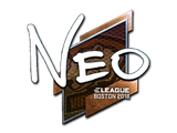 Artwork for Sticker | NEO (Foil) | Boston 2018